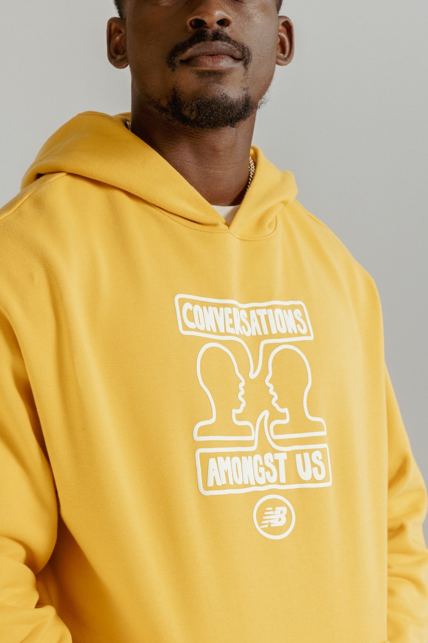 new balance Conversation Amongst Us Collection 2002r 550 joe freshgoods creative director tees fleece hoodie crewneck pants
