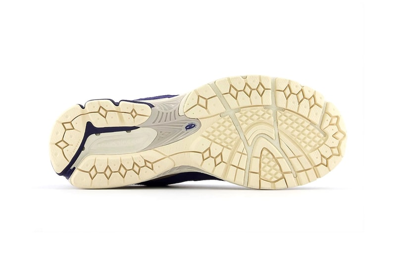 New Balance 2002R Light Cream Purple Colorway N logo mesh suede running shoe retro sneaker release info date price