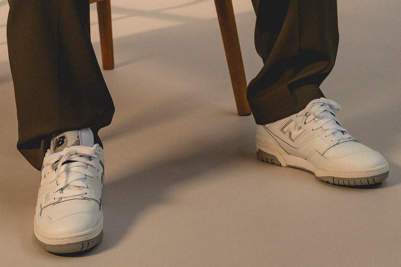 New Balance 550 White Gray bb550pb1 Release Information Minimal Modern Sneaker Drops 
