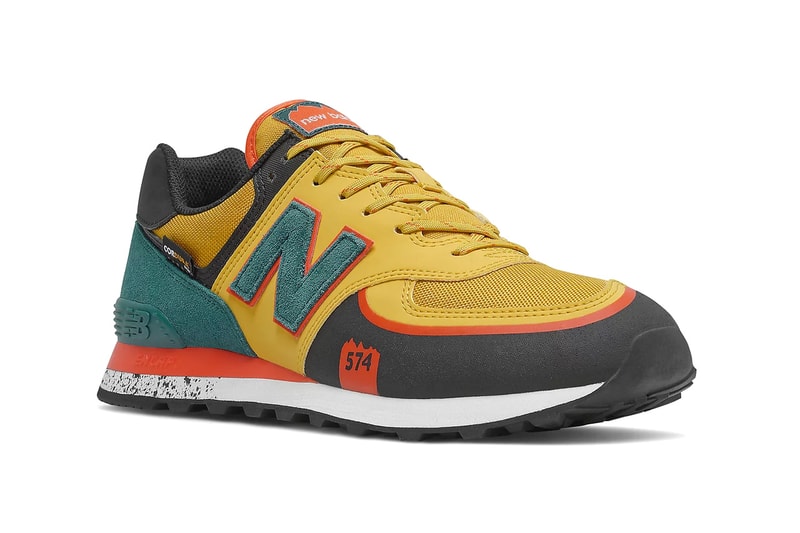 New Balance 574T "Harvest Gold/Blaze" Release Information sneaker