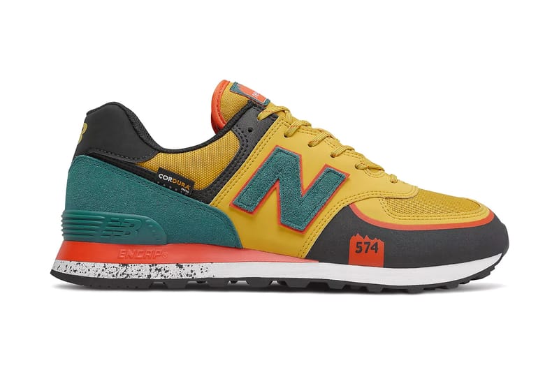 new balance 574 the apartment mustard dip