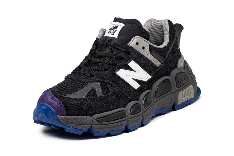 Salehe Bembury x New Balance 574 YURT "Black/Team Royal" release information news sneaker