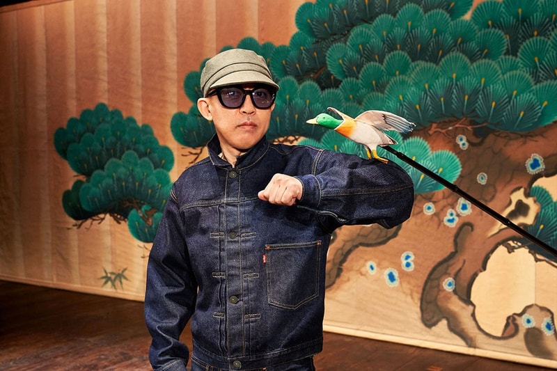 Nigo Reveals Latest "Made in Japan" HUMAN MADE X Levi's Collaboration i know nigo pharrell pusha t asap rocky jean jacket selvedge denim gears for futuristic teenagers 