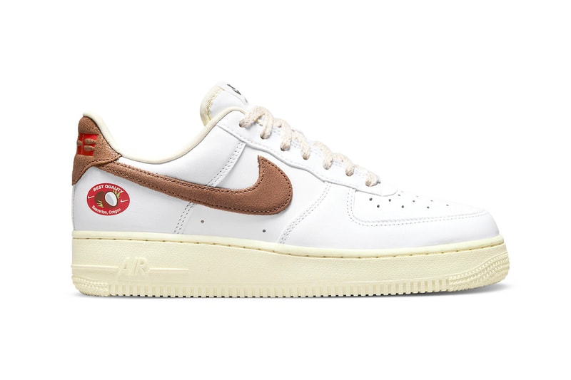 Gear Up for a Tropical Summer With the Nike Air Force 1 "Coconut" DJ9943-101 ropical white arcaheo bronw coconut milk dragon fruit avocados 