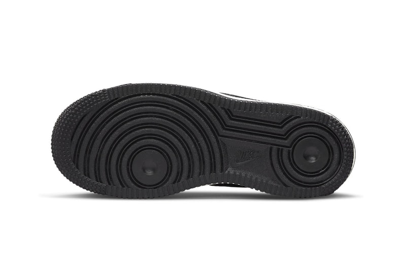 Nike Air Force 1 Low Drops in a "Lakers" Colorway DQ0301-001 los angeles lakers nubuck all-black leather anthony davis ad lebron james king james russell westbrook la