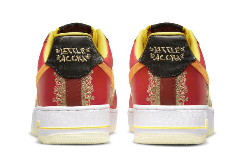 nike air force-1 low little accra dv4463 600 red yellow sail white black sharing stories building communities release info date price