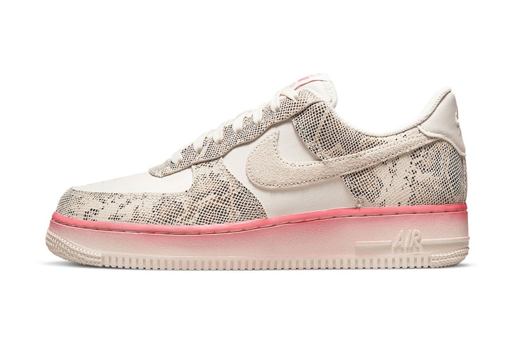 Nike Elevates the Air Force 1 Low With Snakeskin