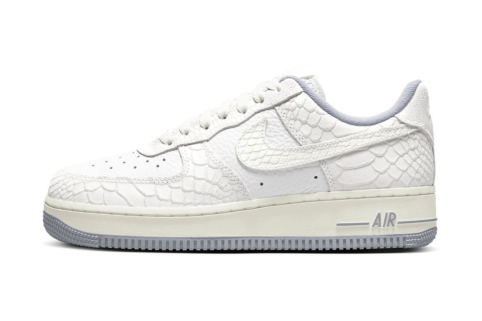 naaimachine G oud Official Images of Nike Air Force 1 Low "White Python" | Hypebeast