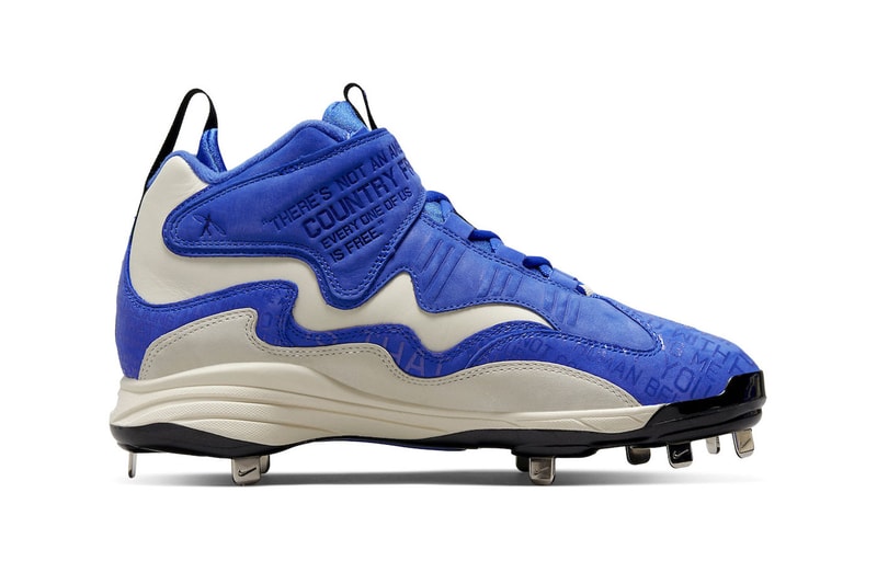 The Nike Air Griffey 1 Cleat "Jackie Robinson" Has Officially Released DC9980-100 baseball coconut milk black metallic silver racer blue baseball roosevelt united states