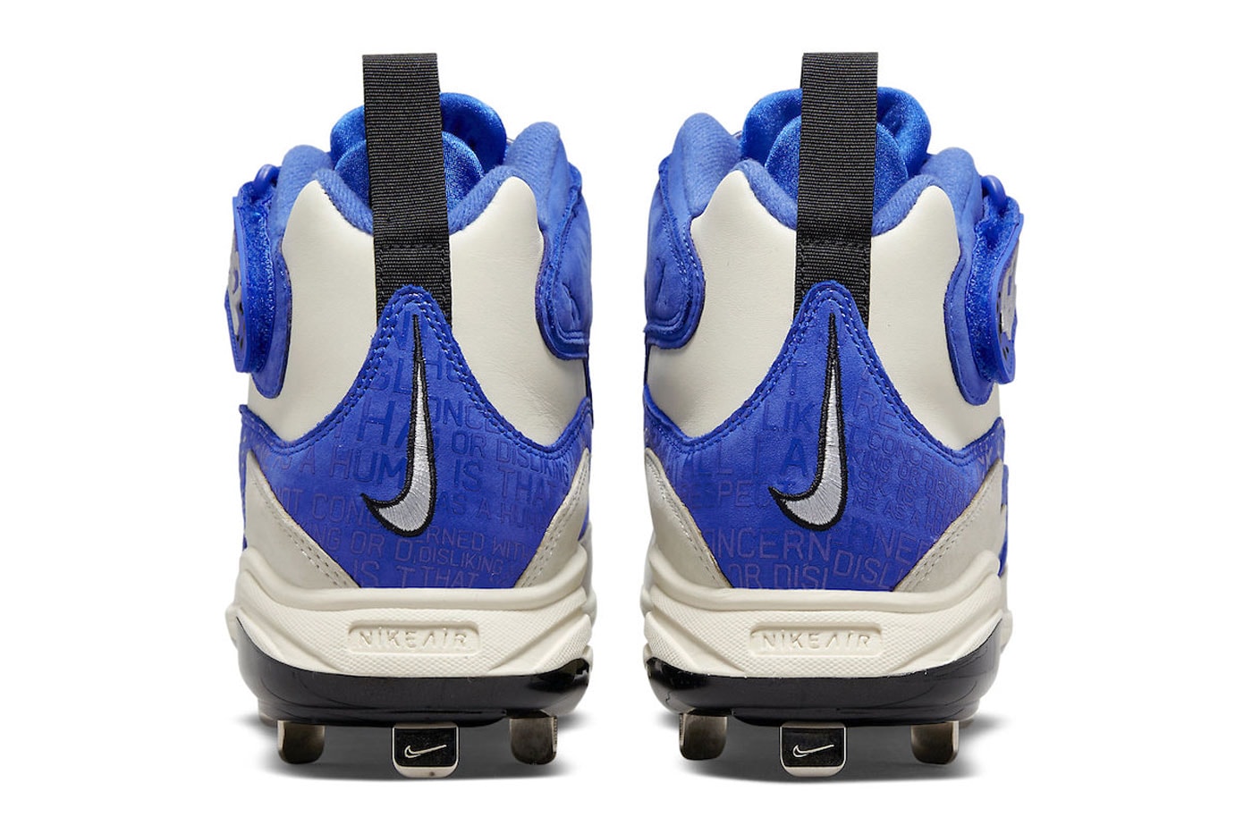 The Nike Air Griffey 1 Cleat "Jackie Robinson" Has Officially Released DC9980-100 baseball coconut milk black metallic silver racer blue baseball roosevelt united states