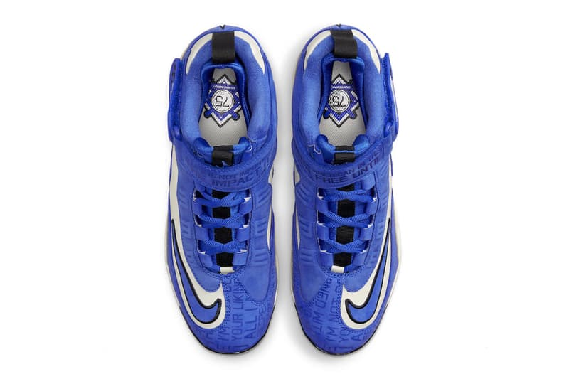 The Nike Air Griffey 1 Cleat "Jackie Robinson" Has Officially Released DC9980-100 baseball coconut milk black metallic silver racer blue baseball roosevelt united states