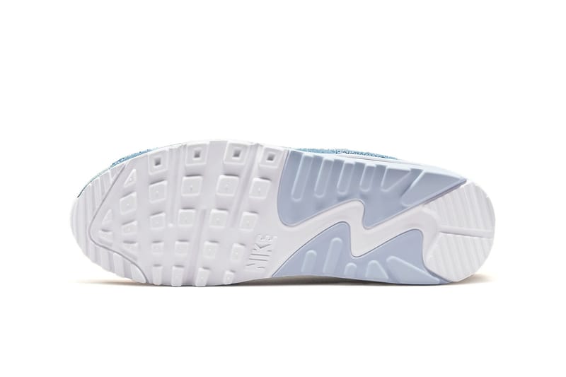 nike air max 90 lightwash denim