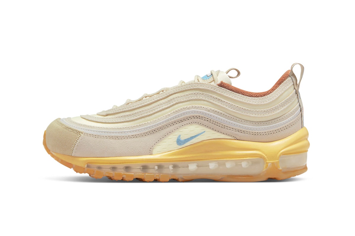 Nike Air Max 97 Releases in an All-new Retro Iteration Retro Iteration DV1489-141 tan gum 
