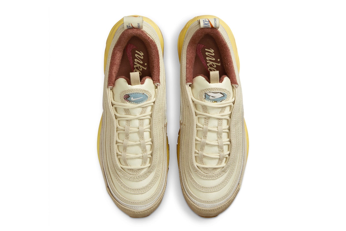 Nike Air Max 97 Releases in an All-new Retro Iteration Retro Iteration DV1489-141 tan gum 