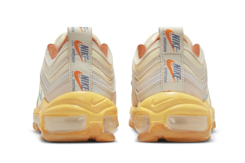 Nike Air Max 97 Releases in an All-new Retro Iteration Retro Iteration DV1489-141 tan gum 