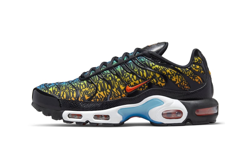 Nike Air Max Plus "Graffiti" DX2665-001 Release 2022
