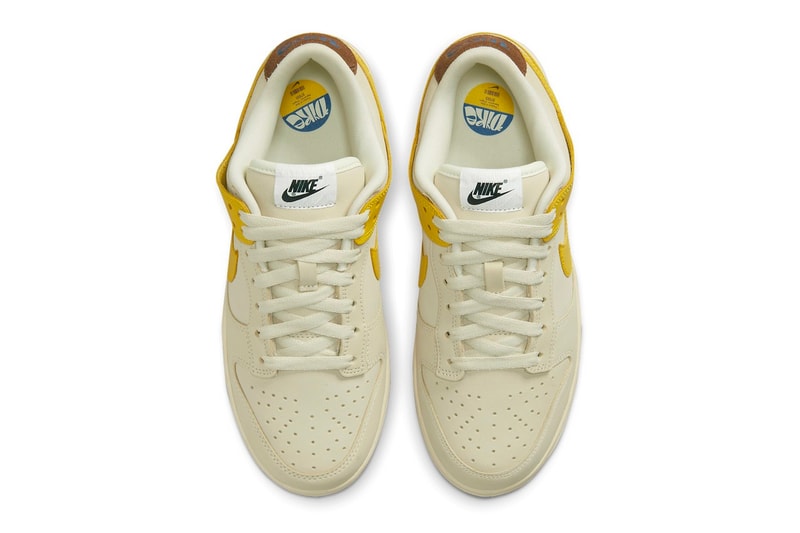 Nike Dunk Low "Banana" Release Date Annoucement