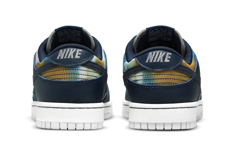 Nike Dunk Low Graffiti Navy Official Look Release Info dm0108-400 Date Buy Price