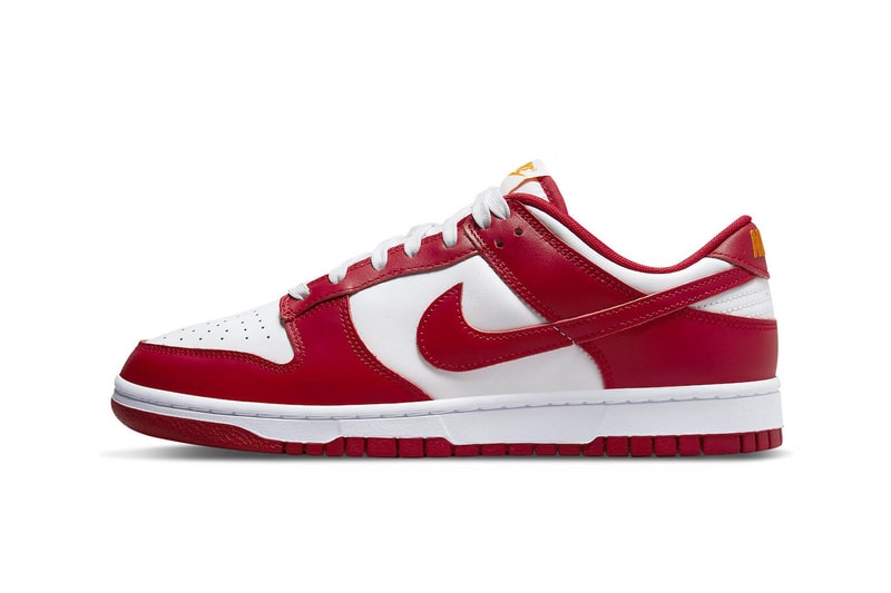 Nike Dunk Low gym red white yellow DD1391 602 2022 100 usd release info date price news