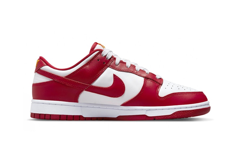 Nike Dunk Low gym red white yellow DD1391 602 2022 100 usd release info date price news