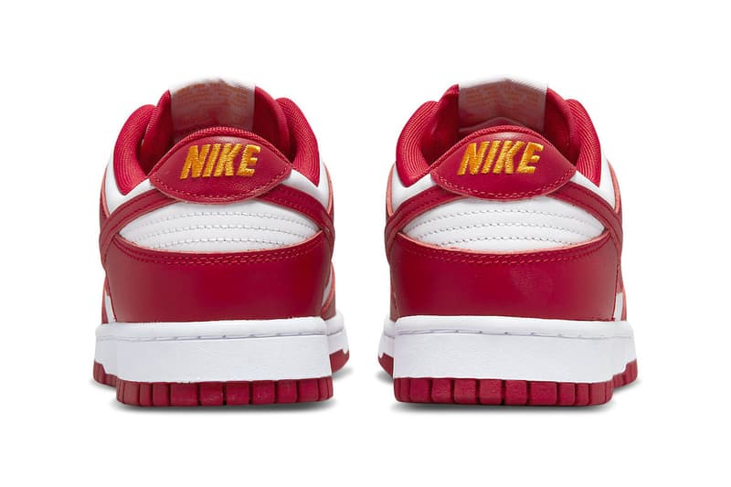 Nike Dunk Low gym red white yellow DD1391 602 2022 100 usd release info date price news