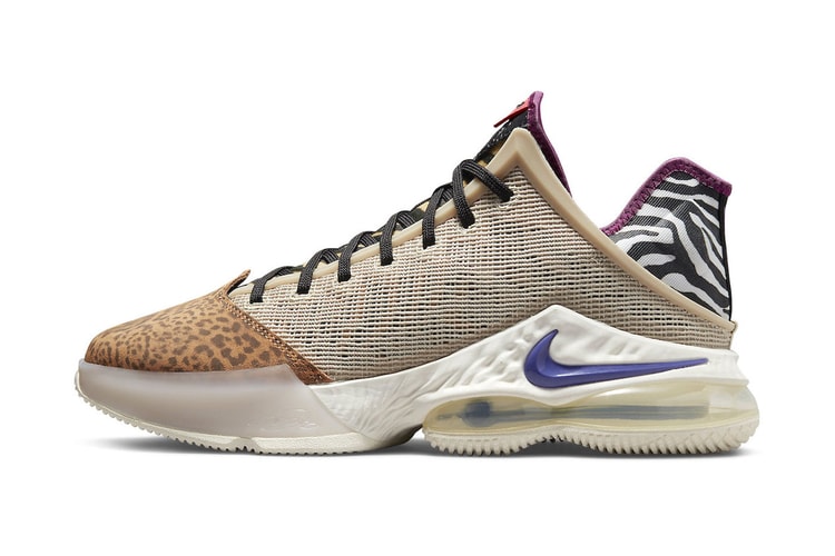 Nike LeBron 19 Low "Safari" Is for the King of the Jungle