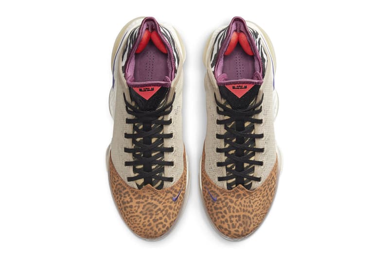 Nike LeBron 19 Low "Safari" Is for the King of the Jungle lebron james los angeles lakers king james sneakers lion chettah print zebra print