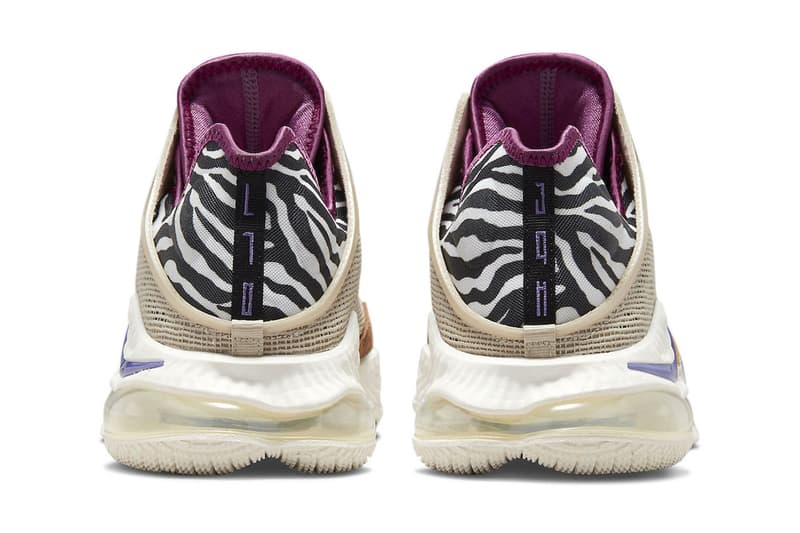 Nike LeBron 19 Low "Safari" Is for the King of the Jungle lebron james los angeles lakers king james sneakers lion chettah print zebra print