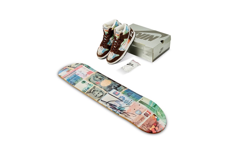 Sotheby's Supreme Skatedeck Auction/Louis Vuitton Drop