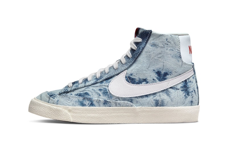 Nike air max 97 blazer mid dunk high dv21080 900 dv21081 900 dv21082 900 washed denim white blue red release info date price 