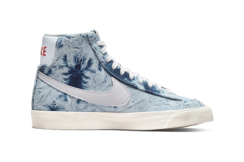 Nike air max 97 blazer mid dunk high dv21080 900 dv21081 900 dv21082 900 washed denim white blue red release info date price 