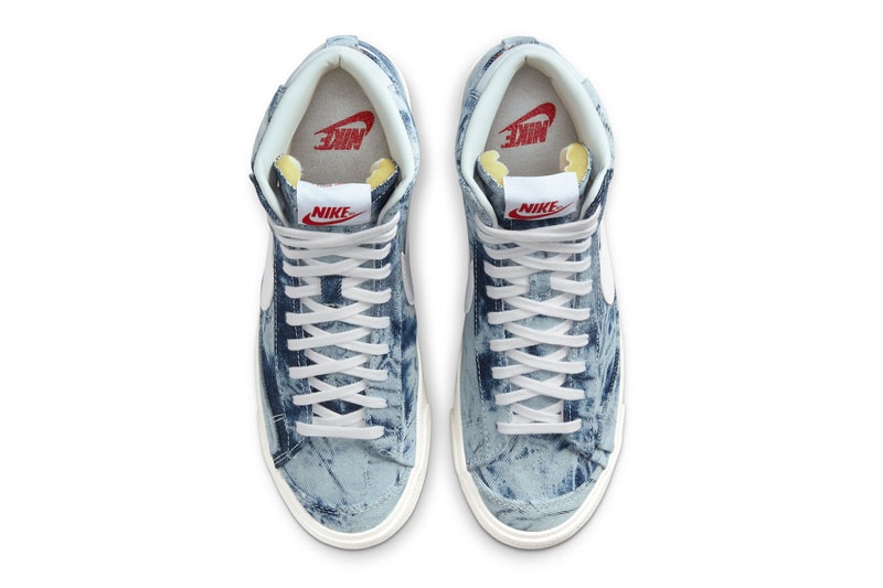 Nike air max 97 blazer mid dunk high dv21080 900 dv21081 900 dv21082 900 washed denim white blue red release info date price 