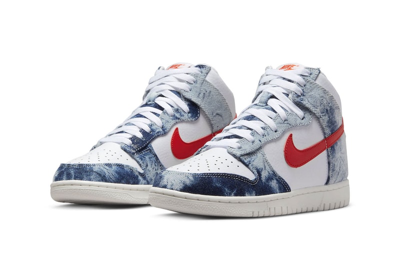 Nike air max 97 blazer mid dunk high dv21080 900 dv21081 900 dv21082 900 washed denim white blue red release info date price 