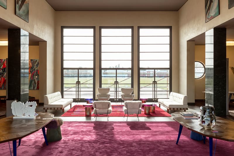 Venice Lido Airport Transformed Into Immersive Design Show Nilufar Gallery Giovanni Nicelli