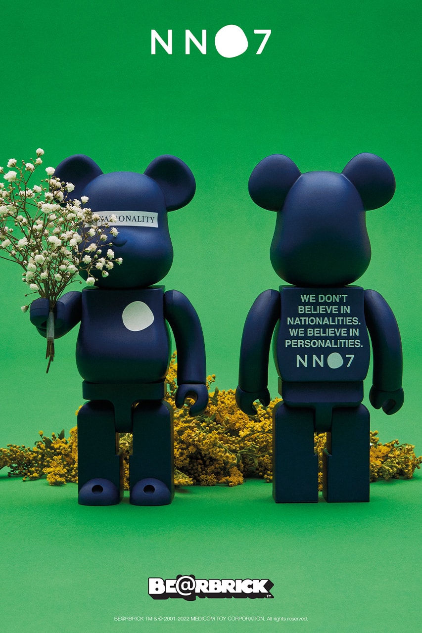 NN.07 x BE@RBRICK Collaboration Release Information when do they drop how to buy streetwear collectibles 