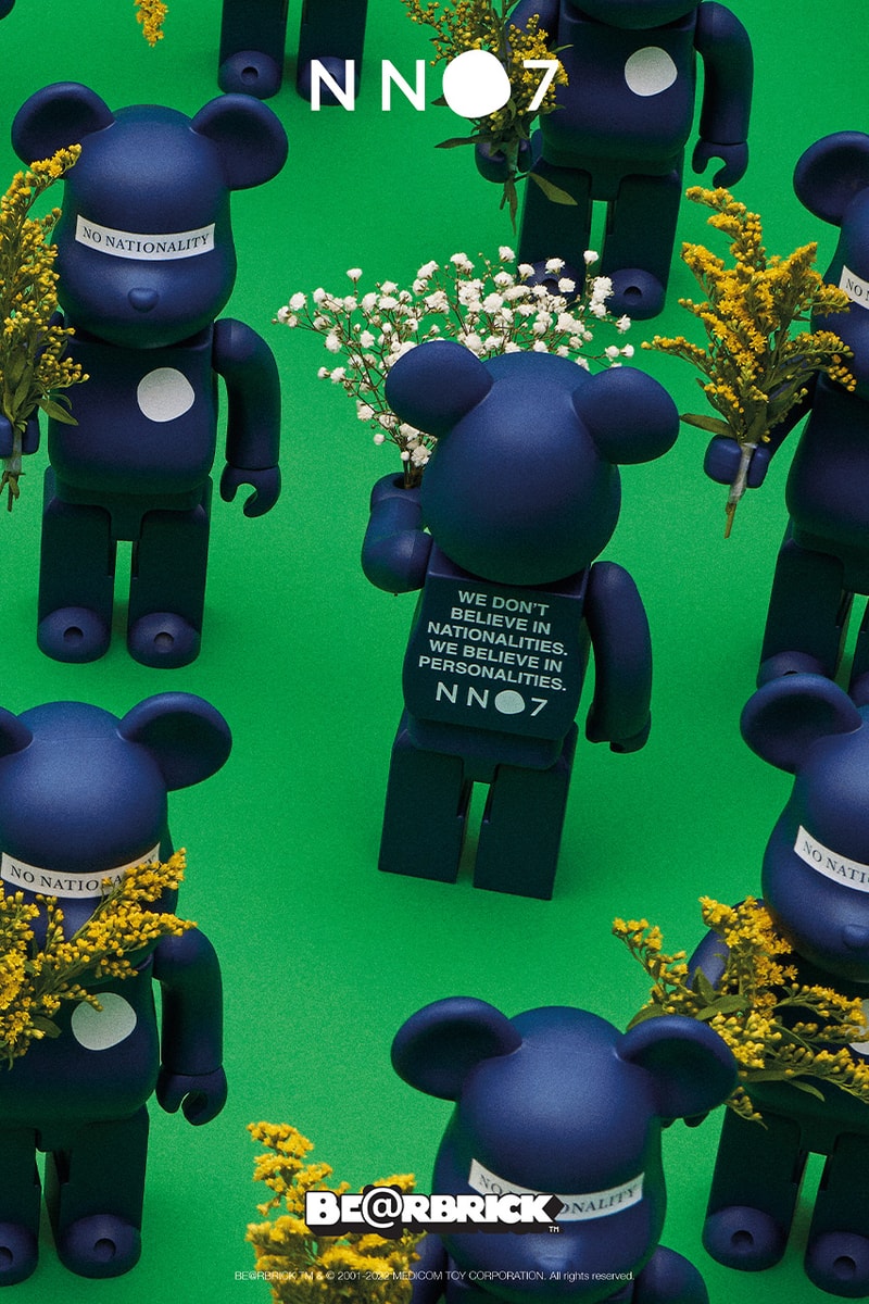 NN.07 x BE@RBRICK Collaboration Release Information when do they drop how to buy streetwear collectibles 