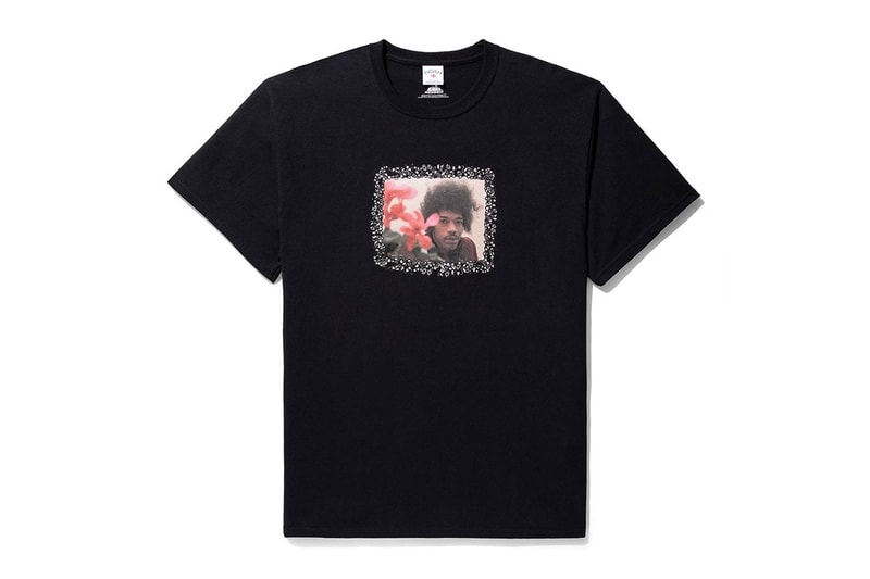 noah jimi hendrix tribute collection axis bold as love capsule collection are you experienced 5 types t shirts release info date clubhouse dover street market 