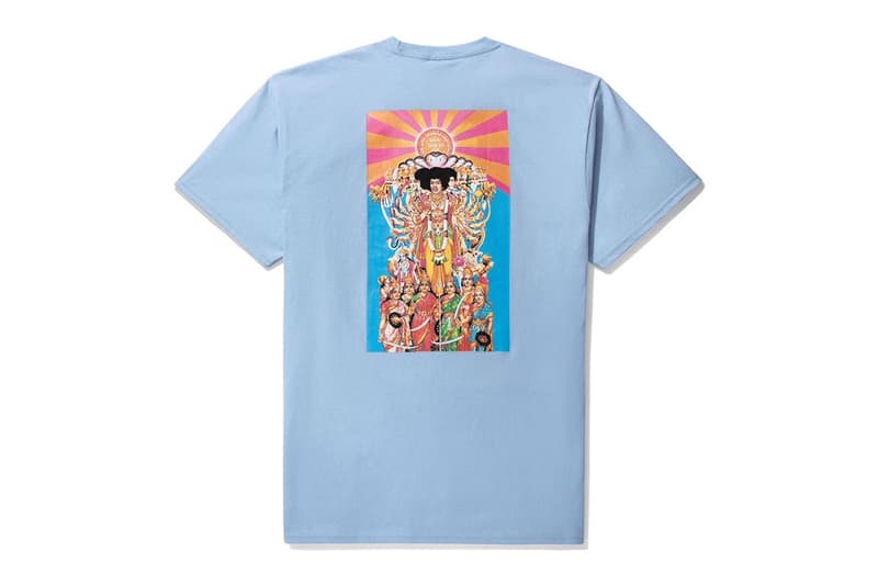 noah jimi hendrix tribute collection axis bold as love capsule collection are you experienced 5 types t shirts release info date clubhouse dover street market 