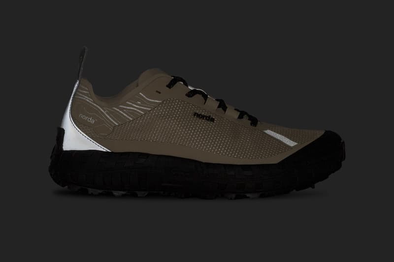 Norda 001 Black White Gray Pebble Vibram Sole Unit HBX Release Information Drop Date Bio-Dyneema Canadian Brand Emerging 