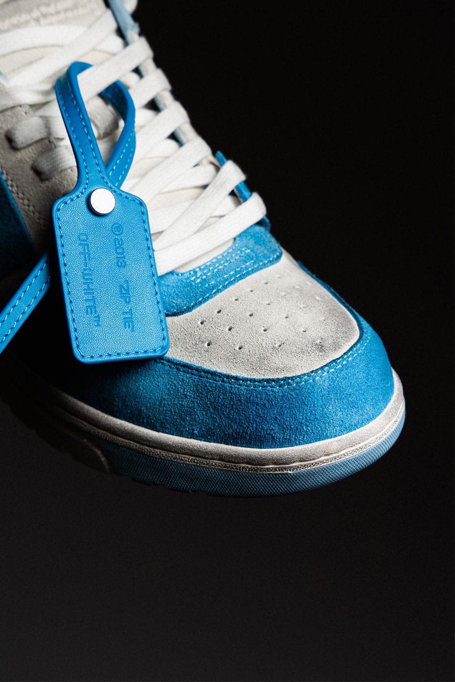 OFF-WHITE Arrow Mohair Skate Knit Light Blue
