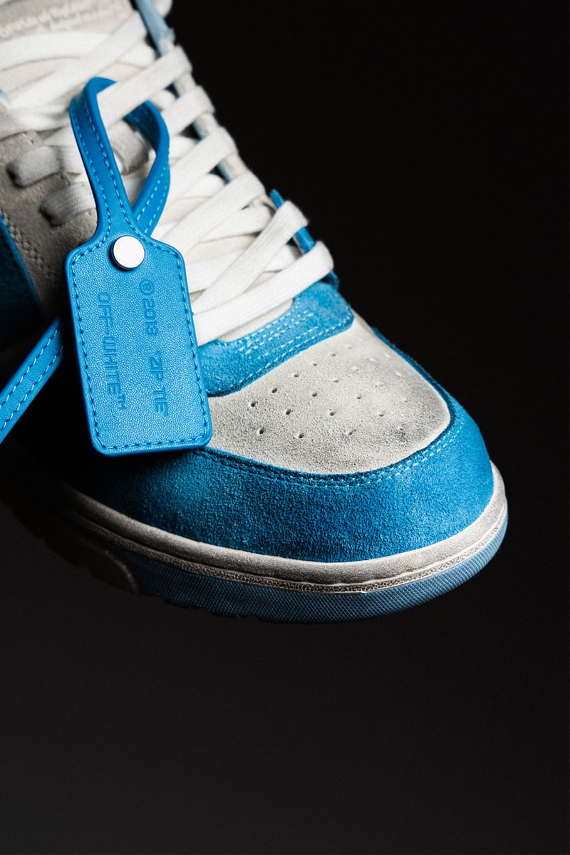Off-White™ Spring/Summer 2022 Collection HBX Release Info Buy Price Out of Office Blue White T-Shirt Crewneck Jumper Belt 