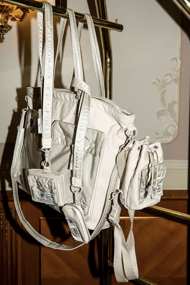 One Block Down Porter Yoshida Co Hazy Smoky Night bags Key case Tote Bag Wallet Bonsac white nylon release info price date campaign lookbook