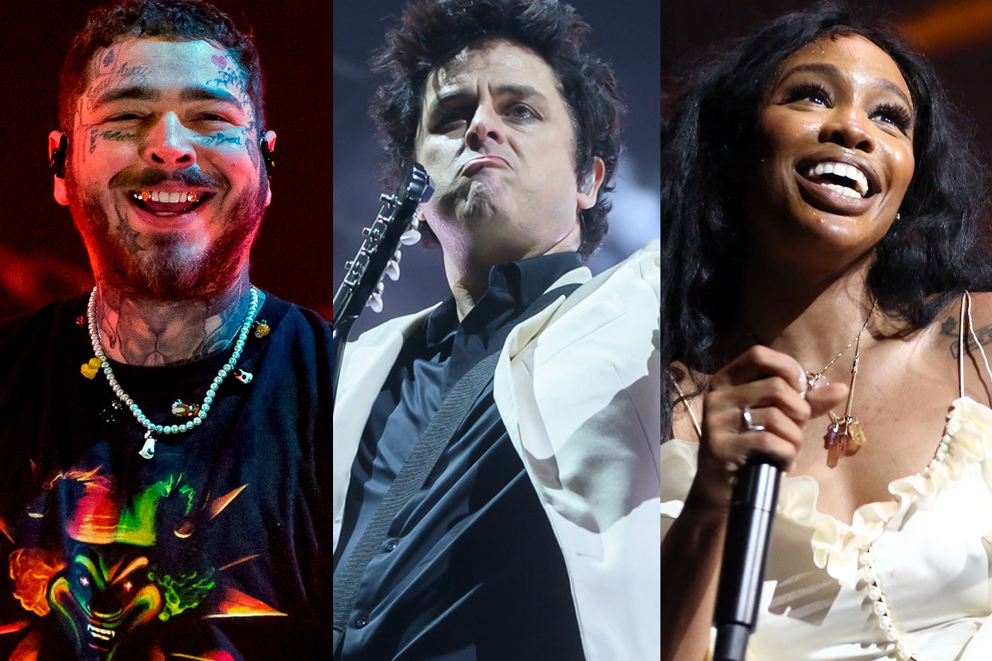 Outside Lands 2022 Lineup Announcement green day post malone sza headliners