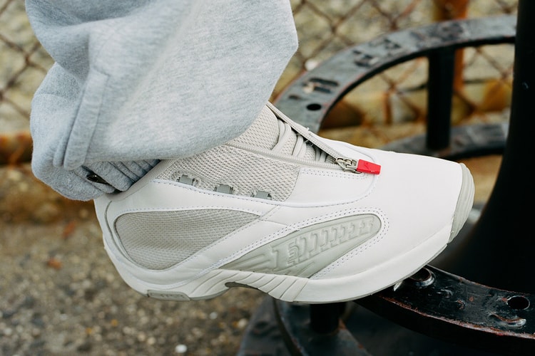 Packer Styles Up the Reebok Answer IV In a Crisp "White/Silver" Palette