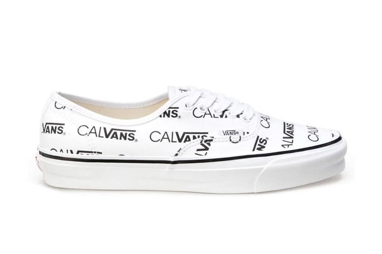 Take a Closer Look at the Palace x Calvin Klein x Vans Authentic "Calvans"