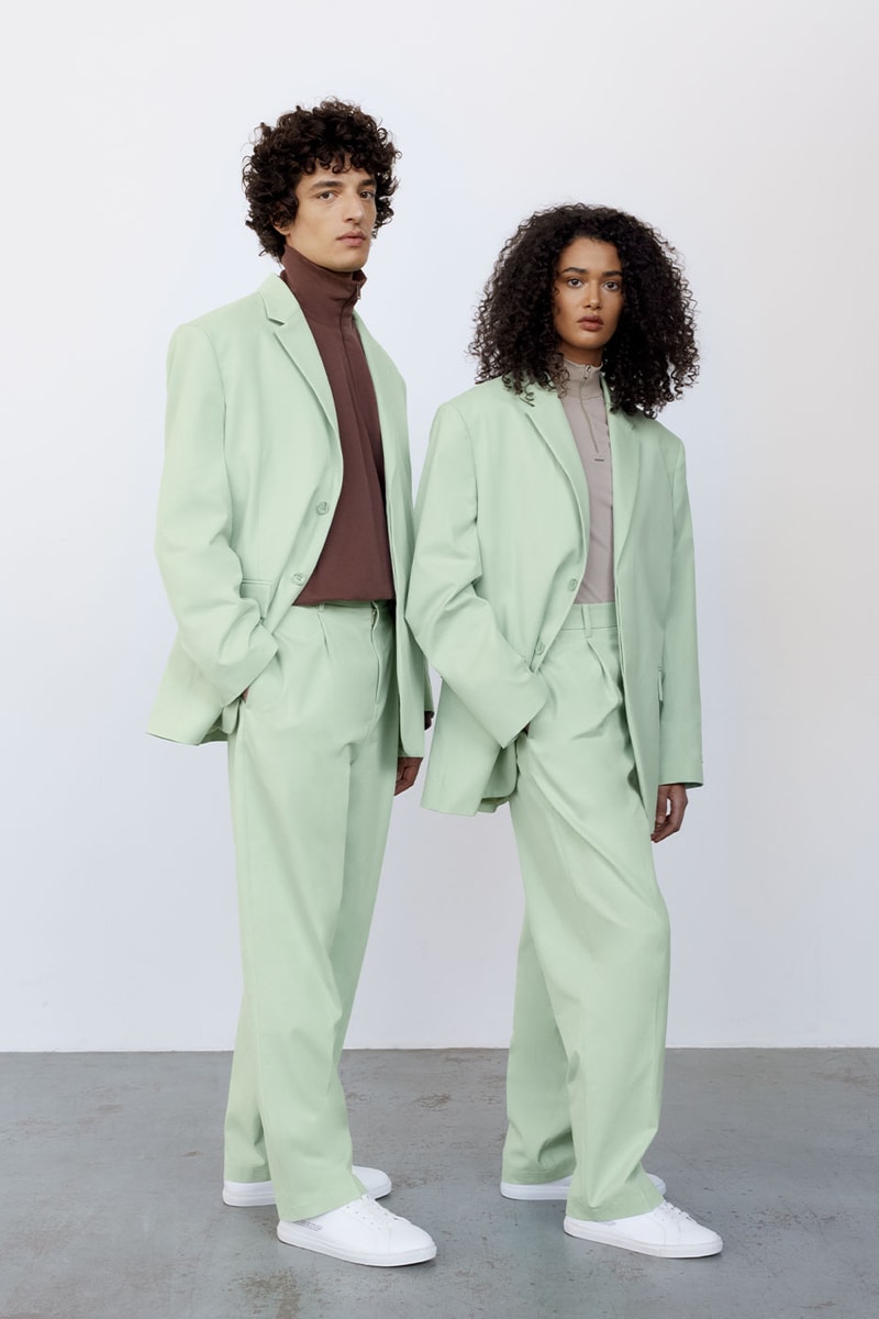 PANGAIA Goes Business Casual With New Tailoring Collection release info balzers sweaters trousers gender neutral