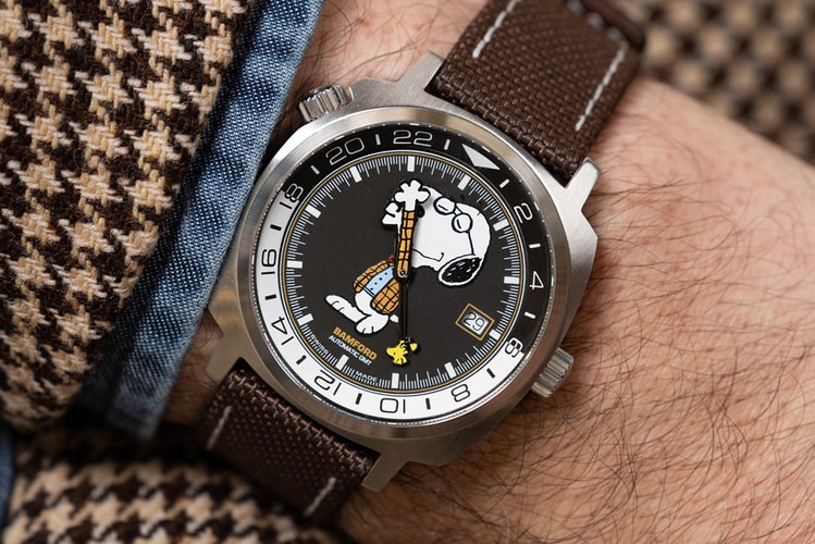 Peanuts x Bamford London Create Limited Edition Joe Preppy GMT for HODINKEE