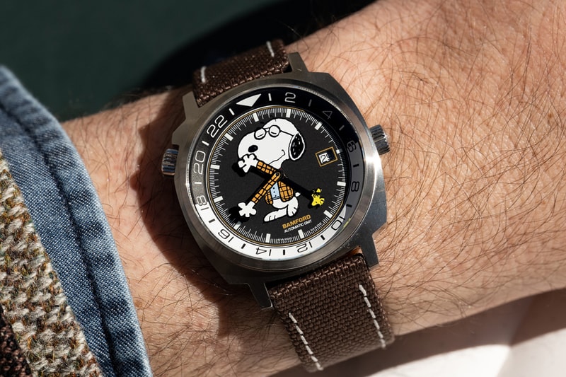 Threeway Collaboration Puts One of Snoopy's Imaginative Alter Egos Front and Centre on The Dial of Limited Edition GMT