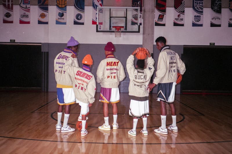 PIET x NBA Collaboration Release Information SS22 Spring Summer 2022 Pedro Andrade 90s Streetwear Lookbook Collection