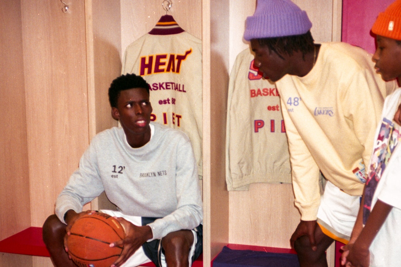 PIET x NBA Collaboration Release Information SS22 Spring Summer 2022 Pedro Andrade 90s Streetwear Lookbook Collection